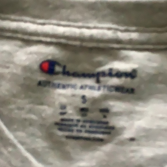 Champion T-shirts short sleeve adult size small, gray, red black  C Logo 🌴🏝 - Picture 7 of 11